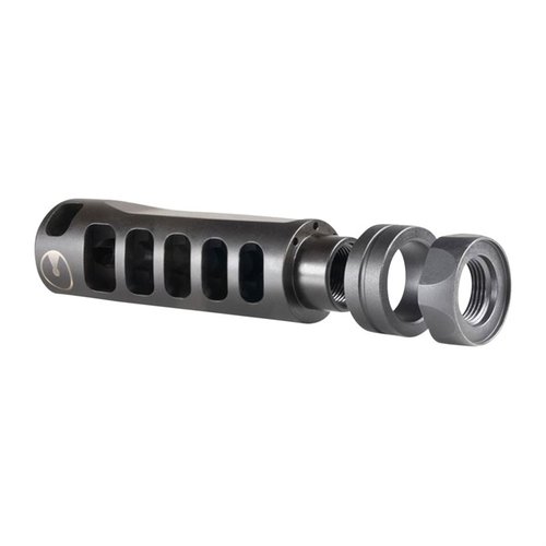 Entdecke den Ultradyne Apollo S 6.5 Creedmoor Kompensator für präzise Schüsse! 🎯 Reduziere Rückstoß und Mündungserhebung mit Stil.