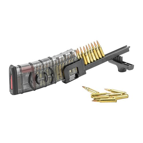 Lade deine Magazine schnell und mühelos mit dem C.A.M. Universal Loader! 🚀 Kompatibel mit AR-15, AK-74 & mehr. Schmerzhafte Daumen ade!