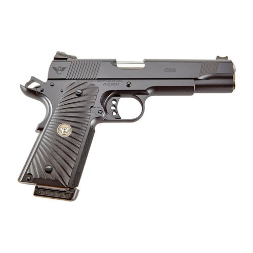 Erlebe die Präzision der 1911 CQB Full Size von Wilson Combat! ✨ Ideal für Verteidigung und Wettkampf. Vertrauen in jeder Situation.