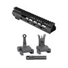 Upgrade dein AR-15 mit dem 9,25" Slim Line Handguard und Flip-Up Combat Sights von Midwest Industries! ✨ Perfekt für präzises Zielen und mehr Platz.