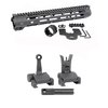 Upgrade dein AR-15 mit dem 12.625" Slim Line Handguard und Flip-Up Combat Sights von Midwest Industries. 🛡️ Optimale Sicht und M-LOK-Punkte!