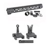 Entdecke den AR-15 Slim Line Handguard mit Flip-Up Combat Sights. 🛡️ Perfekt für dein Gewehr, mit M-LOK und Picatinny-Schiene. Jetzt upgraden!