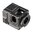 CGS SUPPRESSORS QUBE COMPENSATOR 9MM, 1/2X28, BLK/BLK