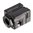 CGS SUPPRESSORS QUBE COMPENSATOR 9MM, 1/2X28, BLK/BLK