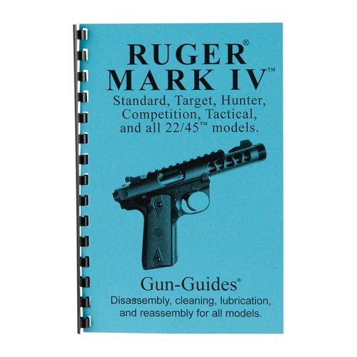 Entdecke das RUGER® Mark IV® Handbuch 📘 für einfaches Zerlegen und Zusammenbauen. Alle Modelle, Tipps und 69 Bilder für dich!