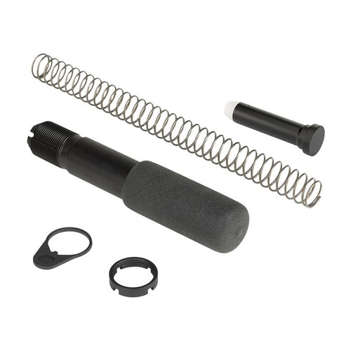 Entdecke das AR-15 Pistol Buffer Tube Assembly 🛠️ aus robustem Aluminium. Perfekte Passform und lebenslange Garantie für deine Waffe!