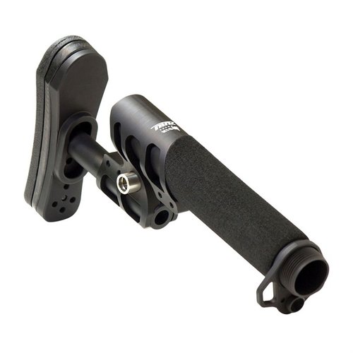 Entdecke den ZULU Adjustable Stock mit gepolstertem Buffer Tube! 🛠️ Perfekt für dein Gewehrprojekt, aus robustem 6061 Aluminium gefertigt.