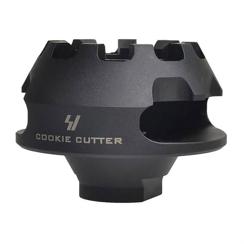 Entdecke den AR COOKIE CUTTER COMP von Strike Industries! 🚀 Reduziere Rückstoß und Mündungsanheben effektiv. Ideal für SBRs und AR-Pistolen.