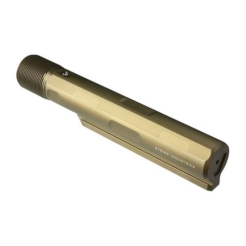 Upgrade deine AR mit dem Strike Industries Advanced Receiver Extension Buffer Tube! 💪 Höhere Festigkeit und verbesserte Funktionalität für dein Waffensystem.