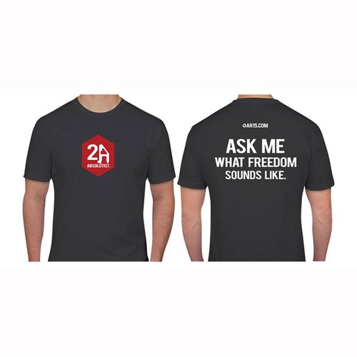 Zeig deine Liebe zur AR-15 mit dem 2A Absolutist T-Shirt in Heavy Metal Gray! 🖤 Bequem und stylisch für jeden Anlass.