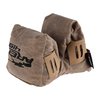Entdecke die RAILCHANGER Pint Sized Game Changer Tasche aus Tan Waxed Canvas. Ideal für flexible Unterstützung beim Schießen! 🎯