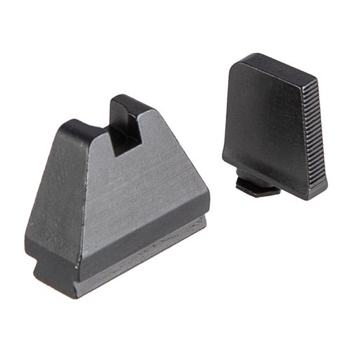 Entdecke das XL Suppressor Sight Set für Glock®! 🎯 Ideal für MOS-Systeme und Suppressoren, mit anti-reflektierenden Eigenschaften.