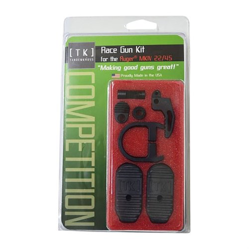 Verbessere deine Ruger® MKIV™ 22/45™ mit dem TANDEMKROSS Race Gun Kit! 🚀 Hol dir die besten Upgrades für Geschwindigkeitsschießen!
