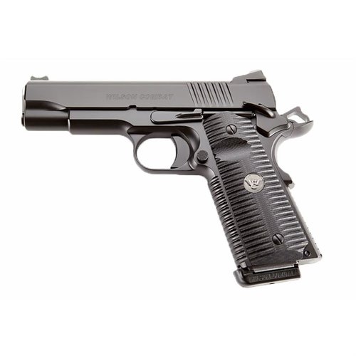 Entdecke die AMERICAN COMBAT .45 ACP von Wilson Combat. 🛡️ Hochwertige Verarbeitung, Eagle Claw-Griff und 100% Zufriedenheitsgarantie!