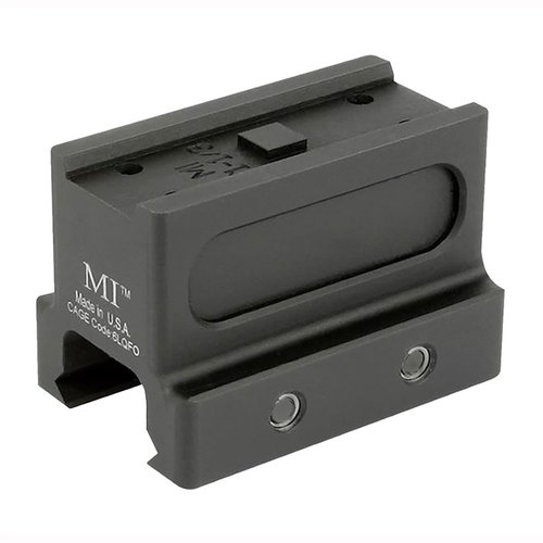 Entdecke die robuste Midwest Industries T1/T2 Red Dot Optikmontage 🔴! Leicht, stark und ideal für Militär- oder Strafverfolgungsbehörden.