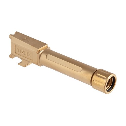 Verbessere deine Springfield Armory Hellcat mit dem goldenen Gewindelauf! ✨ Einfaches Drop-in-Design für Schalldämpfer & mehr. Hol ihn dir jetzt!