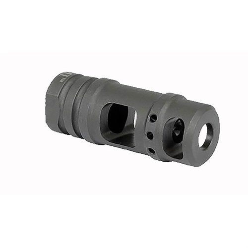 Entdecke den AR .308 Two-Chamber Muzzle Brake 🛠️ für weniger Mündungshöhenflug! Hergestellt aus robustem Stahl, 100% USA, lebenslange Garantie.
