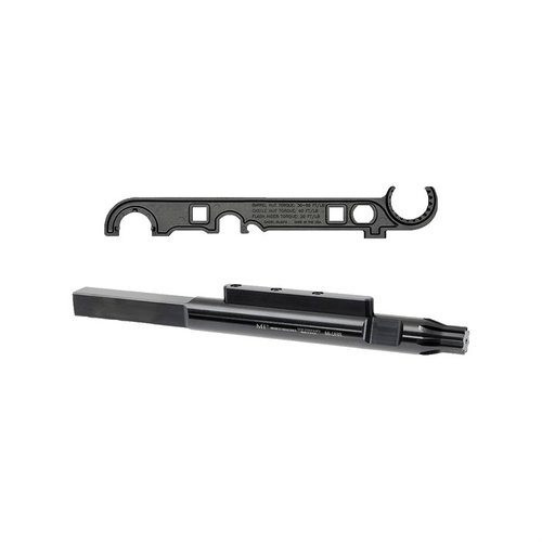 Entdecke den ARMORER'S WRENCH von Midwest Industries! 🔧 Perfekt für AR-15 Komponenten und hartnäckige Laufmuttern. 100% made in USA!