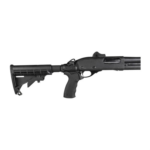 Entdecke das REMINGTON 870 LEO Gen II Teleskop-Schaftkit für 12G! 🔧 Anpassbar, robust und ideal für taktische Einsätze. Hol dir die Kontrolle!