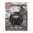 RADIANS VERTEX LOW-PROFILE ELECTRONIC EARMUFF, BLACK