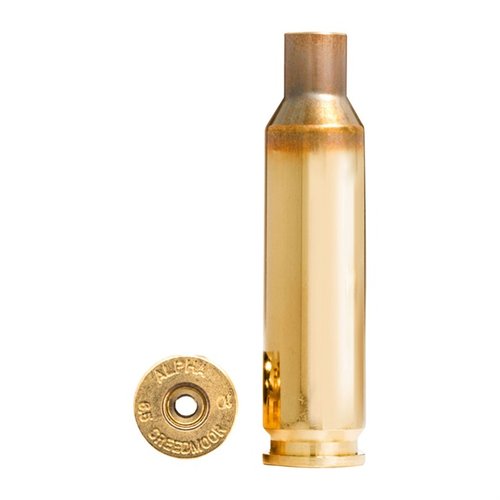 Entdecke die 6.5mm Creedmoor Hülsen von Alpha Munitions! 🎯 100er Packung, optimierte Technologie für maximale Lebensdauer und Leistung!