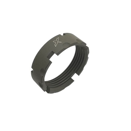 Entdecke die AR-15 Billet Castle Nut in Burnt OD Green! 🔧 Robuste Bauweise und verbesserte Stanzkerben für maximale Sicherheit. Made in USA!