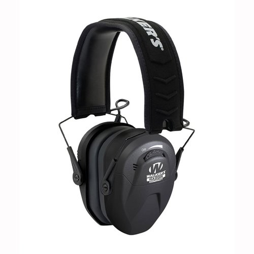 Entdecke die WOMENS/YOUTH RAZOR Elektronischen Ohrenschützer 🎧 von Walkers Game Ear für optimalen Gehörschutz und Komfort beim Schießen.