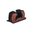 EDGEWOOD SHOOTING BAGS EDGEBAG FARLEY FNT REST 2-1/4" HUNTER W/REINFORCED TOP BLK