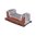 EDGEWOOD SHOOTING BAGS NEW FARLEY FRONT 2-1/4" HUNTER W/REINFORCED TOP 3M SLICK