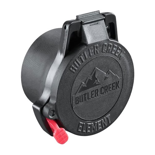 Schütze dein Zielfernrohr mit den robusten Butler Creek Element Scope Caps 🎯. Erhältlich in Schwarz und verschiedenen Größen für optimalen Schutz!