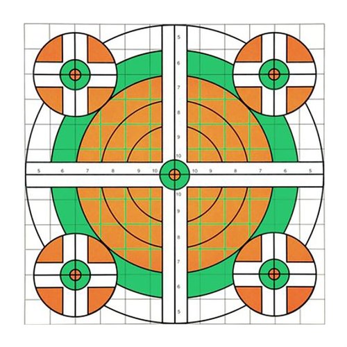 Verbessere dein Schießen mit den SCORE KEEPER Bull Targets 🎯! Helle Farben und Notizbereich helfen dir, deine Ziele präzise zu verfolgen.
