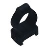 DURASIGHT SIGHTING SYSTEMS 1" HIGH ALUMINUM SCOPE RINGS BLACK