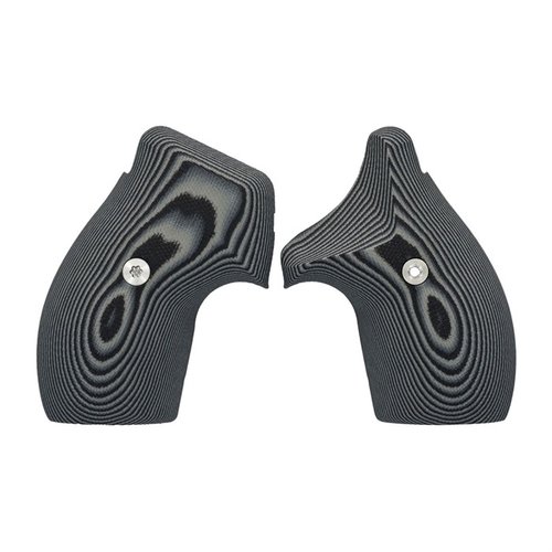 Entdecke die S&W J-FRAME 320 Boot Grips in Schwarz/Grau! ✨ Genieß den perfekten Halt mit stilvollem Design und hochwertigem G-10 Material.