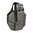 BLACKHAWK STACHE IWB LB HOLSTER GLOCK 17 W/SUREFIRE X300 BLACK
