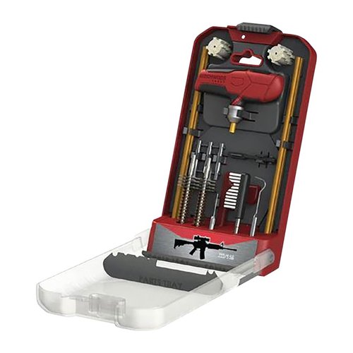 Hol dir das 22-teilige AR-15 Reinigungsset von Birchwood Casey 🛠️ für eine gründliche Pflege deiner Waffe. Effizient und benutzerfreundlich!