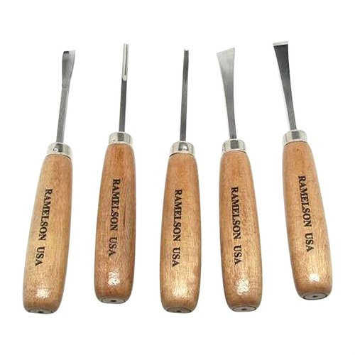 Entdecke das 5-teilige Holzschnitzset von U.J. Ramelson 🪵, perfekt für dein nächstes Projekt! Hochwertige Werkzeuge für präzise Schnitte.