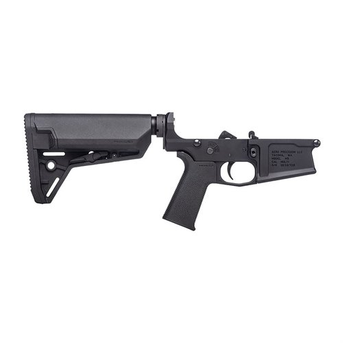 Entdecke den M5 Complete Lower Receiver mit MOE Grip & PRS Stock für deinen AR .308! 🔧 Perfekt für dein Big-Bore Projekt!