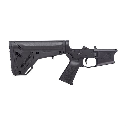 Baue deinen AR-15 mit dem M4E1 Complete Lower Receiver! 🔧 Aus 7075-T6 Aluminium, mit MOE Grip & UBR Gen2 Stock für optimale Leistung.