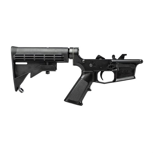 Baue deinen AR9 mit dem Aero Precision EPC-9 Komplettunterbau in Schwarz! 🖤 Robuste Features und einfache Installation warten auf dich.
