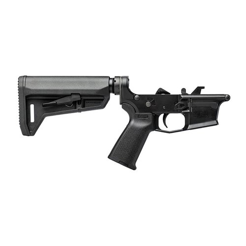 Baue deinen AR9 mit dem Aero Precision EPC-9 Complete Lower Receiver! 🛠️ Ausgestattet mit Magpul MOE® Grip und SL-K Stock für optimale Leistung.