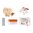 BLUE FORCE GEAR MICRO TRAUMA KIT NOW! ESSENTIAL SUPPLIES MOLLE MOUNT BLACK