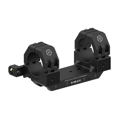 Entdecke die M-BRACE Scope Mount von AMERICAN RIFLE COMPANY! 🔭 Perfekt für dein 34mm Zielfernrohr, jetzt in elegantem Schwarz.