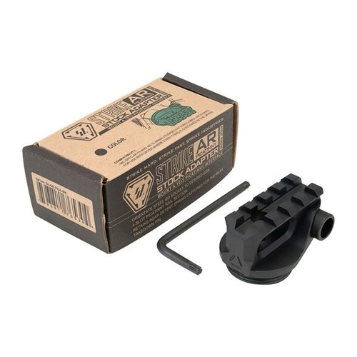 Rüste deinen AR-15 mit dem Strike Picatinny Stock Adapter auf! 🛠️ Einfach, schnell und kompatibel mit den meisten Schäften. Hol dir jetzt die Flexibilität!