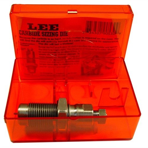 Entdecke die LEE Carbide Sizing Dies für 38 Special/357 Mag! 🔧 Ideal für gerade Wandpatronen und lebenslange Haltbarkeit ohne Schmiermittel.