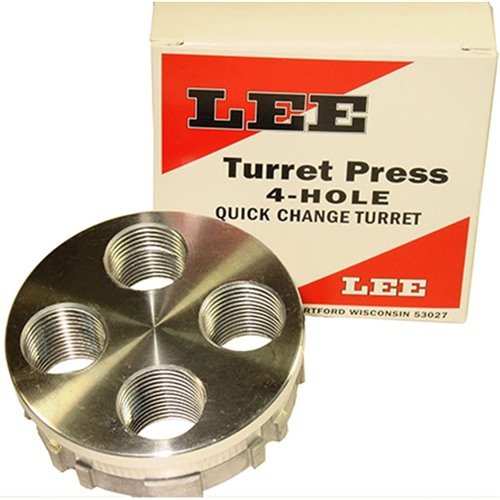 Entdecke die 4-Loch Turret von LEE PRECISION für schnellen Kaliberwechsel! 🔧 Perfekt für deine Turret Press. Jetzt informieren!