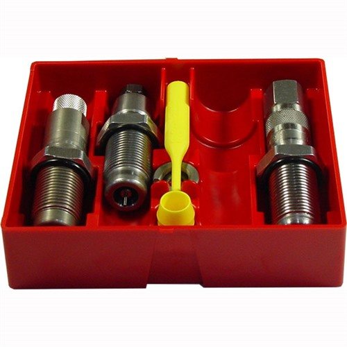 Entdecke das Lee Steel 3-Die Rifle Set für 45-70 Govt. 🛠️ Perfekt für präzises Reloading mit Stahl-Dies. Hol dir das Set jetzt!