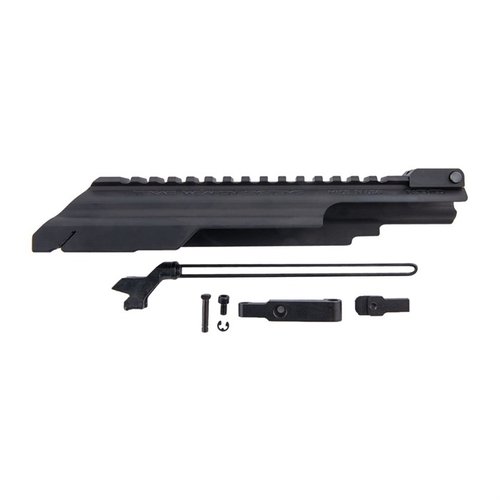 Entdecke die Gen 3 Dog Leg Scope Rail von Texas Weapon Systems für dein AK-Gewehr. 🛠️ Robuste Montage für Optiken, einfach zu installieren!