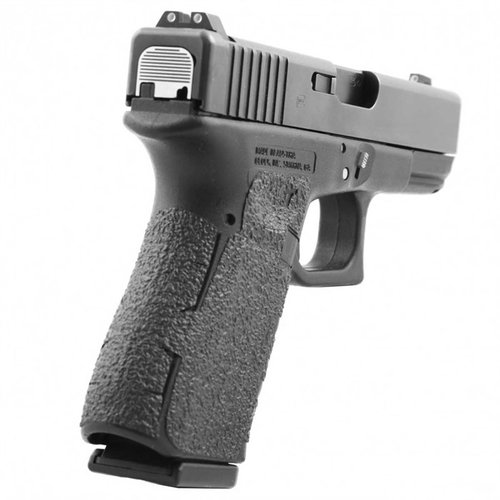 Verbessere die Ergonomie deiner Gen 4 Glock® mit dem Talon Grip Tape. 🖤 Sicherer Halt und einfache Entfernung für G19, G23, G25, G32, G38!