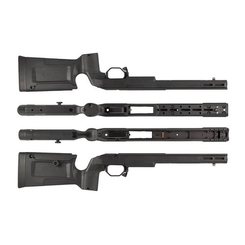 Entdecke das TIKKA T3X Bravo Chassis 🛠️: leicht, modular und ergonomisch für präzise Schüsse. Ideal für CTR-Magazine und bequem im Einsatz!