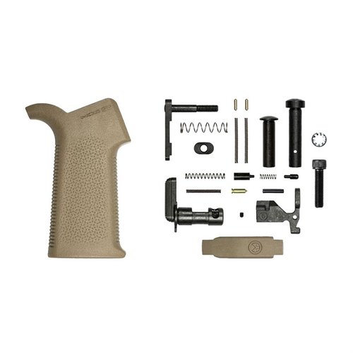 Baue deinen AR-15 mit dem Aero Precision Lower Parts Kit 🛠️! Enthält Magpul MOE SL Grip, ideal für deine Bedürfnisse. Jetzt entdecken!